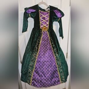 Hocus Pocus high quality Halloween witch costume with hoop skirt S 5-6